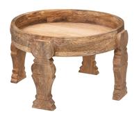 Table d'Appoint en Bois ""Gypsy"" 51cm Naturel