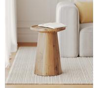 Table d'appoint en bois massif d'acacia - capucine