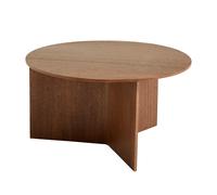 Table d'appoint en bois Slit XL HxØ 35.5x65cm