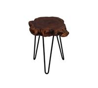 Table d'Appoint en Bois "Woody 310" 40cm Naturel