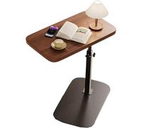 Table d'appoint en C réglable en hauteur - Table basse pliable moderne - Plateau rotatif à 360° pour canapé et lit - Idéal pour les petits espaces