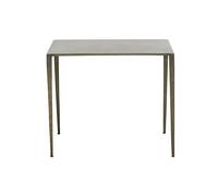 Table d'appoint en fer gris, pieds fins, style épuré - House Doctor, Ranchi - 60x60x50 cm