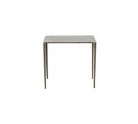 Table d'appoint en fer gris, rectangulaire - House Doctor, Ranchi - 50x50x45 cm