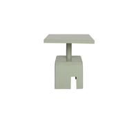 Table d'appoint en fer vert Chubby