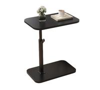 Table d'appoint en forme de C à hauteur réglable, table de chevet pivotante à 360° en forme de C, petite table basse moderne pour canapé, lit ou baignoire, idéale pour le salon et la chambre