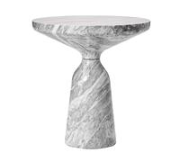 Table d'appoint en marbre Bell Side Table HxØ 53x50cm