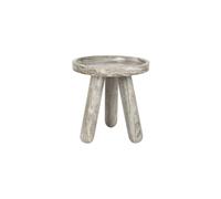 Table d'appoint en marbre brun Cosmopolitan