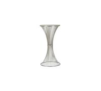 Table d'Appoint en Marbre "Funnel" 100cm Argent