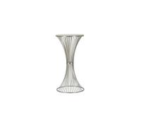 Table d'Appoint en Marbre "Funnel" 100cm Argent