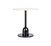 Table d'Appoint en Marbre "Gordon" 48cm Blanc