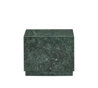 Table d'appoint en marbre vert Sorein 50 x 50 cm
