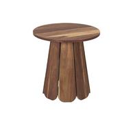 LYLIAN - Table d'appoint en MDF Plaquage Acacia -