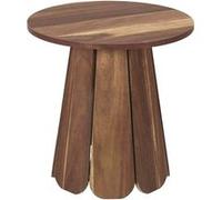 LYLIAN - Table d'appoint en MDF Plaquage Acacia -
