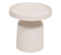 Atmosphera – Table d'appoint Abadi 43×43 cm en métal Argile