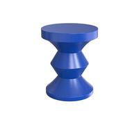 Vente-unique - Table d'appoint en métal - Bleu - ZOLIMI