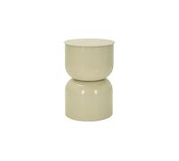 Table d'Appoint en Métal "Oyi" 46cm Crème