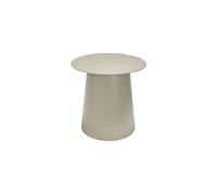 Table d'appoint en métal sable Pillar