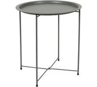 Table d'Appoint en Métal "Sienna" 50cm Vert Olive