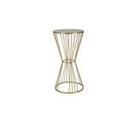 Table d'Appoint en Métal "Super" 80cm Or
