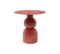Table d'appoint en métal - Terracotta - JASMIA