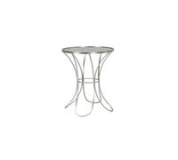 Table d'Appoint en Métal "Trixy" 68cm Argent