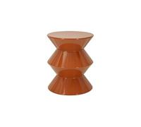 Table d'Appoint en Métal "Zag" 45cm Orange