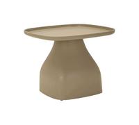 Table d'appoint en plastique Gea 48 x 48 x 38 cm gris