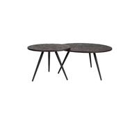 Table d'appoint en teck brun Webster
