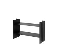 Table D'appoint et Étagère à Chaussures Lager Row, Noir