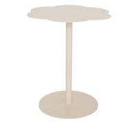 Table d'Appoint Fleur "Fiora" 50cm Beige