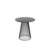Table D'appoint Garbo, Noir Moyenne