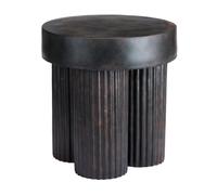 NORR 11 Table d'appoint Gear brun foncé H 48cm x Ø 45cm