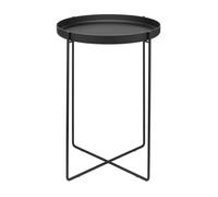 Table d'appoint Habibi Ø37cm HxØ 47x37cm/ removable tray