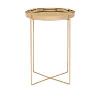 Table d'appoint Habibi Ø37cm HxØ 47x37cm/ removable tray