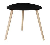 Table d'appoint - HOME DECO FACTORY - Shelly - Noir - Grand Modèle