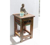 Table d'appoint Kalkutta 30 x 30 x 50 cm | Bois massif