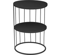 Table d'appoint "Kobu" noir - Atmosphera créateur d'intérieur