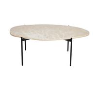 Table d'appoint La Terra L smooth powder coated iron frame