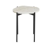 Table d'appoint La Terra S smooth powder coated iron frame