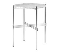 Table d'appoint marbre TS Ø40cm WxDxH 45.2x45.2x51cm