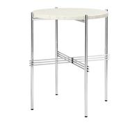 Table d'appoint marbre TS Ø40cm WxDxH 45.2x45.2x51cm