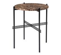 Table d'appoint marbre TS Ø40cm WxDxH 45.2x45.2x51cm