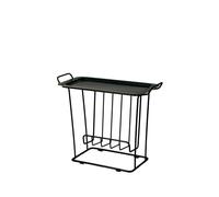 Table D'appoint Maze Minnie Mae en Papier Noir