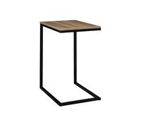 Atmosphera Bout de canapé Aliaj effet bois foncé 5 five simply smart