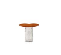 Table D'appoint Miniforms Striche Orange/ Transparent