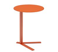 Table d'appoint moderne en forme de C pour salon - Économie d'espace - Table d'appoint avec glissière sous le design pour canapé - Table d'appoint élégante pour les petits espaces