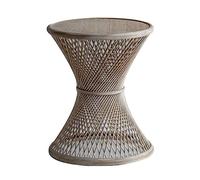 Table d'appoint moderne rétro en forme de sablier, table d'appoint ronde, table basse pour salon, chambre, petite table pour les petits espaces, extérieur, intérieur, meubles de ferme