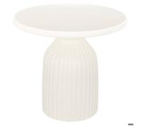 Table d'appoint Mudan ivoire 55x55x50cm - Atmosphera Créateur d'intérieur