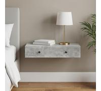 Table d'appoint murale Bois d'ingénierie Mobilier de salon Rangement vidaXL vida