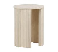 Venture Home - Table d'appoint ronde ø40 cm Bristol Blanc G